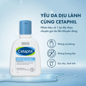 Sữa rửa mặt Cetaphil